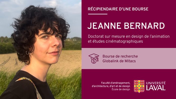 Bourse de recherche Globalink de Mitacs pour Jeanne Bernard